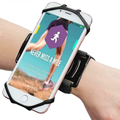 Supporto Cellulare Smartphone Da Polso Fascia Sport Rotante 360° Linq Hd-3609