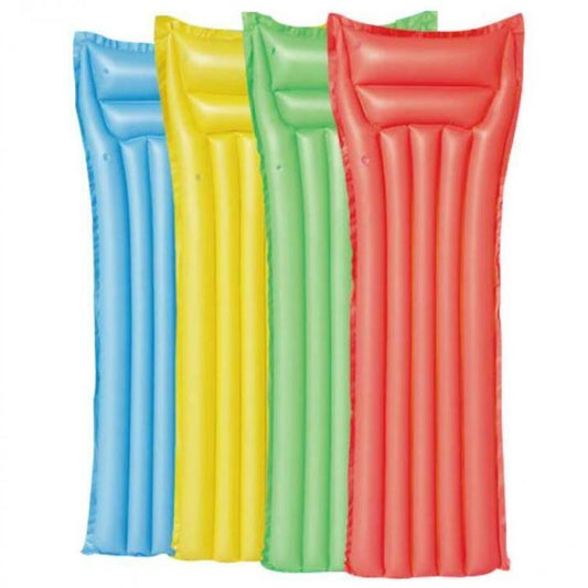 BESTWAY MATERASSINO GONFIABILE MATERASSO SINGOLO MARE PISCINA 183X69 VARI COLORI