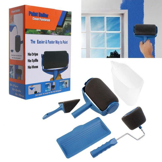 Paint Runner- Rullo Da Pittura Verniciatore Verniciare Con Serbatoio Anti Goccia