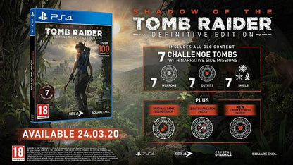 Shadow Of The Tomb Raider - Definitive Complete Edition Ps4 Gioco Eu Italiano