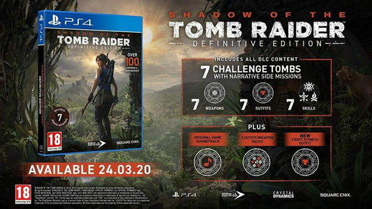 Shadow Of The Tomb Raider - Definitive Complete Edition Ps4 Gioco Eu Italiano