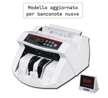 CONTABANCONOTE RILEVATORE SOLDI FALSI RILEVA CONTA BANCONOTE FALSE VERIFICATORE