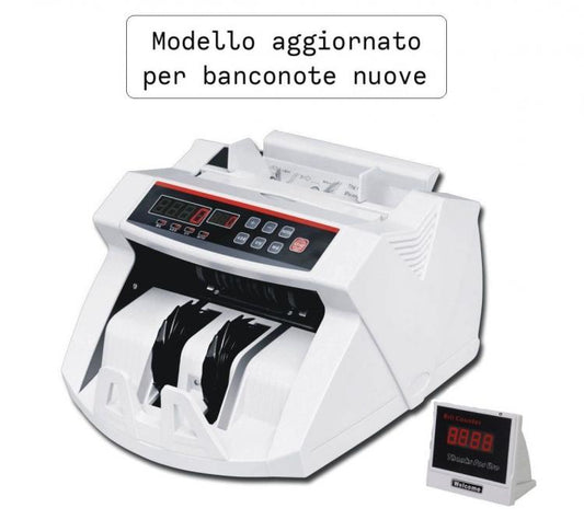 CONTABANCONOTE RILEVATORE SOLDI FALSI RILEVA CONTA BANCONOTE FALSE VERIFICATORE