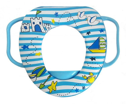 Riduttore Wc Water Per Bambini Sedile Morbido Copriwater Fantasie Varie 59783