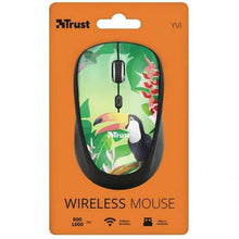Trust Mouse Ottico Wireless Yvitoucan Verde Tropicale 1600Dpi Usb Senza Filo Dpi