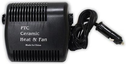 Riscaldatore Sbrinatore 12V Termo Ventilatore Scaldino Auto Camper Furgone Calda