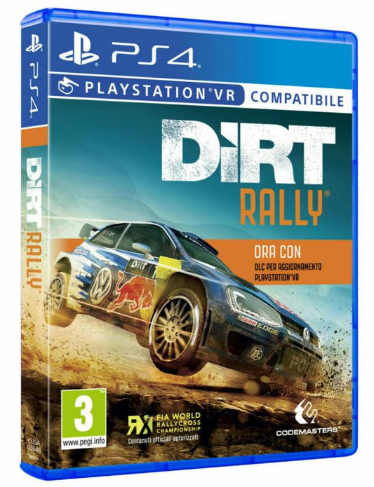 Dirt Rally Edizione Vr Upgrade Ps4 Videogioco Italiano Corse Playstation 4 Nuovo