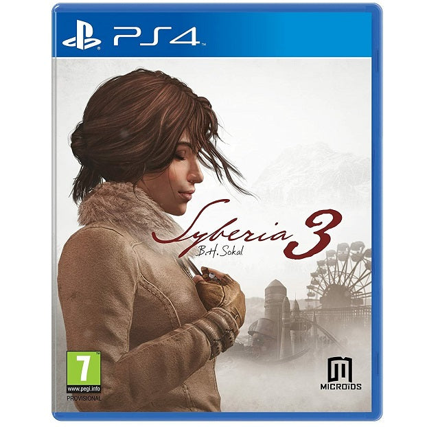 Syberia 3 Ps4 Gioco Italiano Eu Playstation 4 Videogioco Nuovo Sigillato