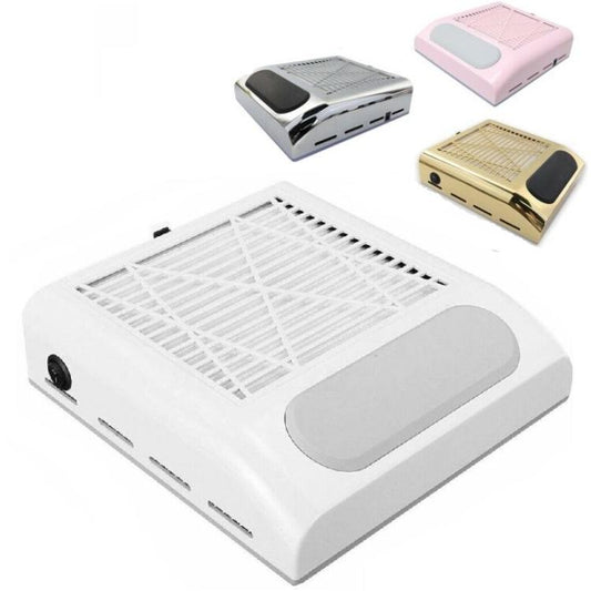 ASPIRATORE POLVERI DA TAVOLO UNGHIE NAIL ART MANICURE PROFESSIONALE 80W BQ-858-8