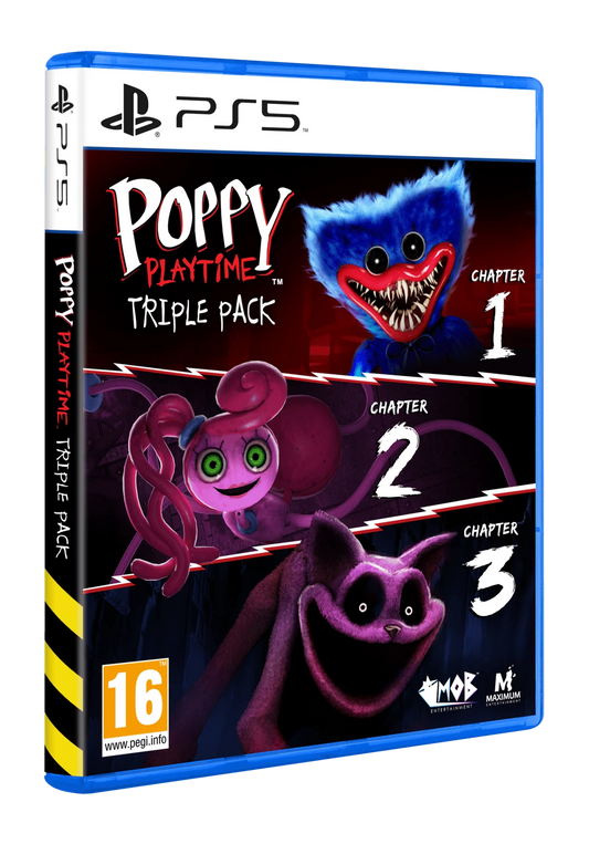 Poppy Playtime Triple Pack Ps5 Gioco Playstation 5 Nuovo Sigillato 3 Giochi Ita