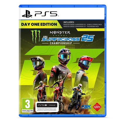 Monster Energy Supercross 25 Day One Edition  Ps5 Gioco Eu Ita Playstation 5