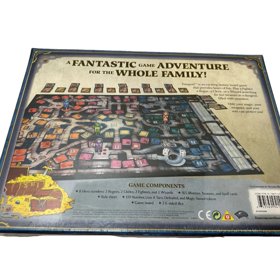 Dungeons & Dragons - Dungeon! Fantasy Board Game (Giochi da Tavolo)