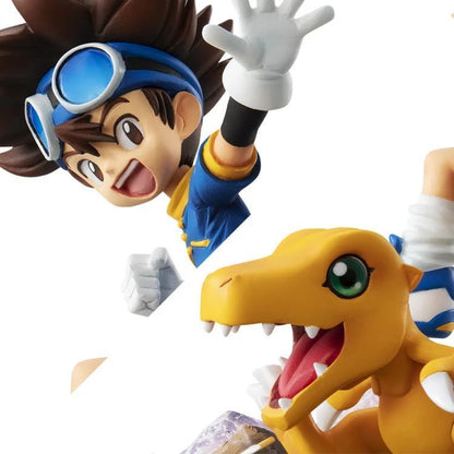 Bandai Megahouse: Digimon Adventure Taichi Yagami & Agumon 20th Anniversary - Figure 12cm