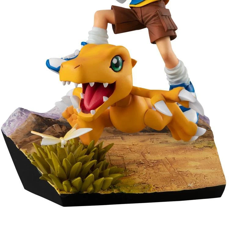 Bandai Megahouse: Digimon Adventure Taichi Yagami & Agumon 20th Anniversary - Figure 12cm