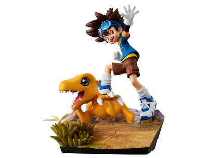 Bandai Megahouse: Digimon Adventure Taichi Yagami & Agumon 20th Anniversary - Figure 12cm