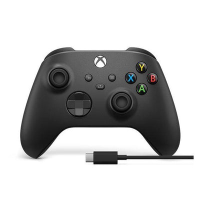 Controller Microsoft Xbox Serie X/S Carbon Black Nero Wireless + Cavo USB-C