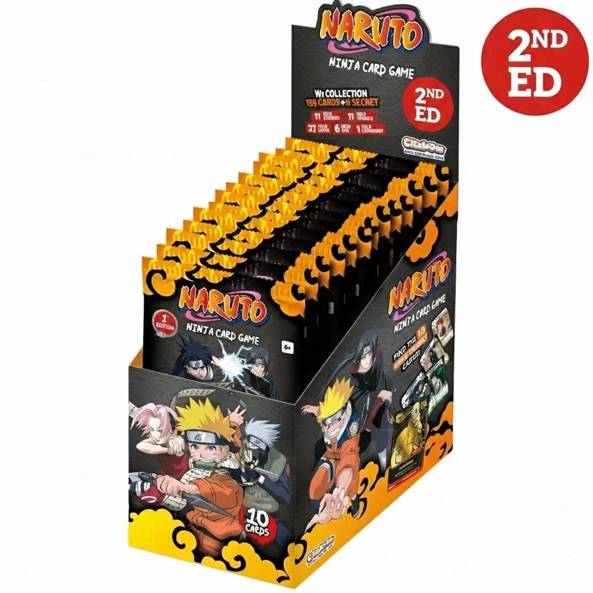 Naruto Mythos 2nd Edition (Booster Box 24 Buste ENG) Carte Collezionabili - TCG Pack 24 Bustine