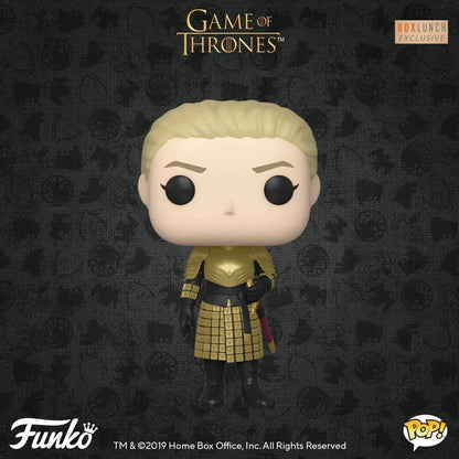Funko Pop ! Trono Di Spade (87) Ser Brienne Of Tarth Game Of Thrones 9cm