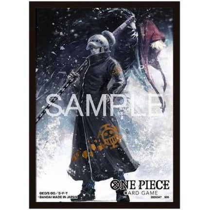 Bandai Namco One Piece: Card Game Sleeves Trafalgar Law Vol. 6 - 70 Bustine Protezioni Per Carte