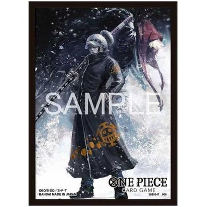 Bandai Namco One Piece: Card Game Sleeves Trafalgar Law Vol. 6 - 70 Bustine Protezioni Per Carte