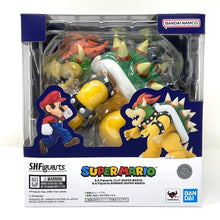 Bandai S.H. Figuarts - Super Mario - Bowser Action Figure da Collezione - 13 cm