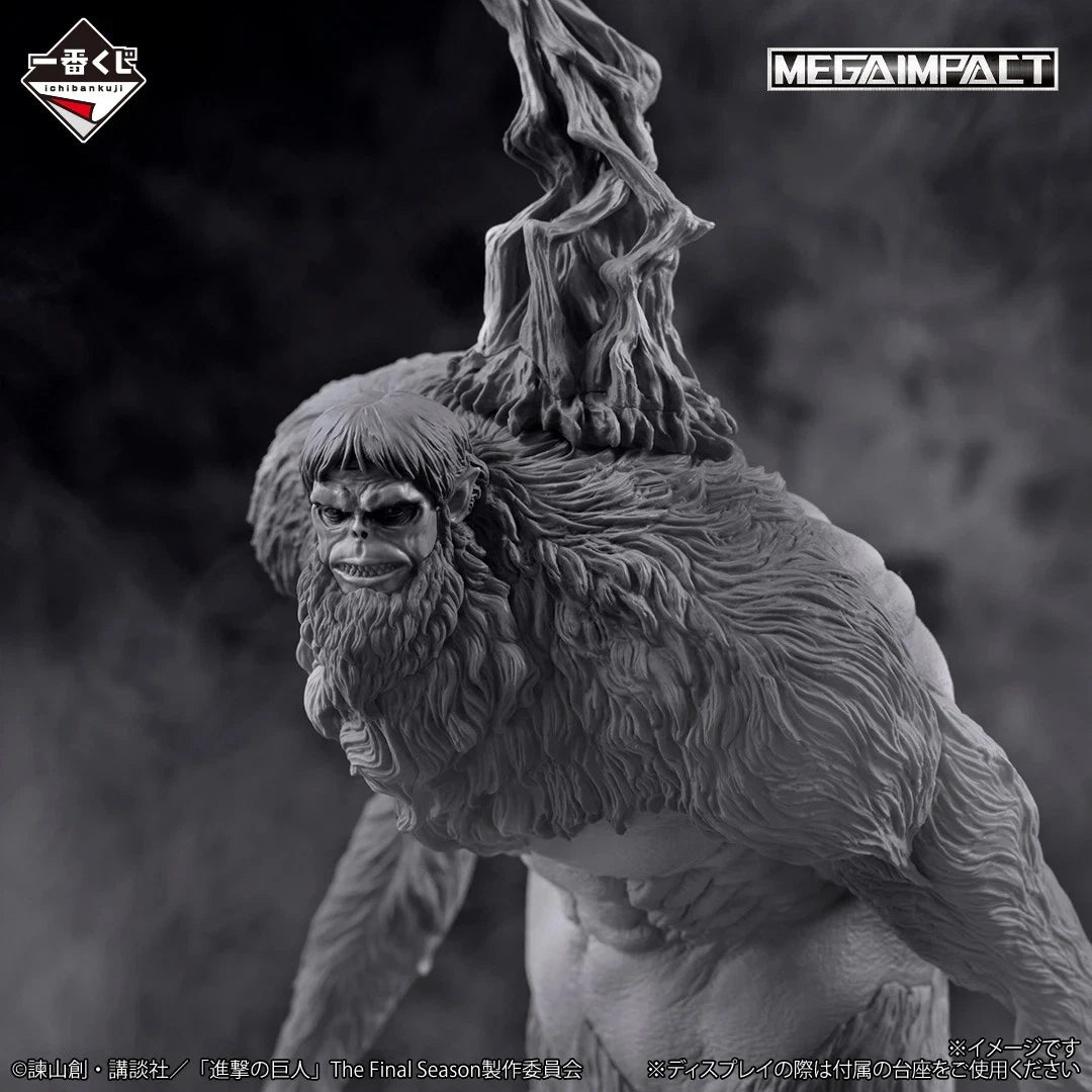Bandai - Attack On Titan: Final Season (Beast Titan) Heaven - MEGAIMPACT - Banpresto Ichibansho - Figure  30 cm