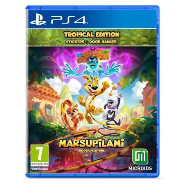 Marsupilami Hoobadventure Tropical Edition Ps4 Italiano Eu Gioco Playstation 4