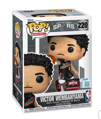 Funko Pop ! NBA San Antonio Spurs - (220) Victor Wembanyama (Dunking) Special