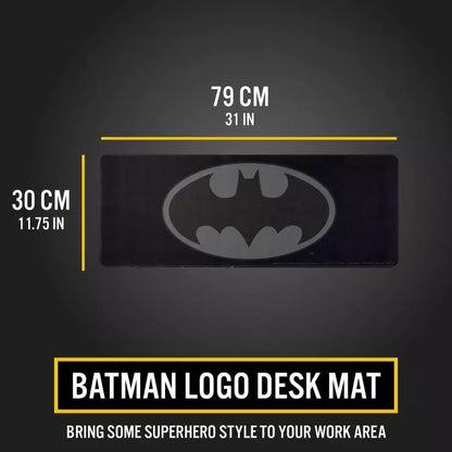 Paladone Desk Mat (Batman) Dc Tappetino Scrivania Mouse Pad Xxl Gaming Pc 30x80cm
