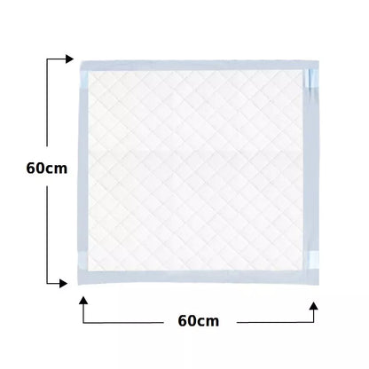 12pz Tappetini Igienici Traversine Assorbenti Cani Gatti Animali 60x60cm/60x90cm