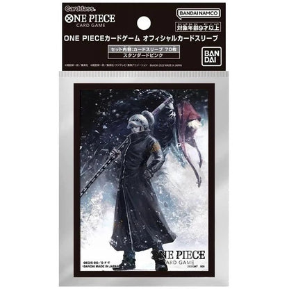 Bandai Namco One Piece: Card Game Sleeves Trafalgar Law Vol. 6 - 70 Bustine Protezioni Per Carte