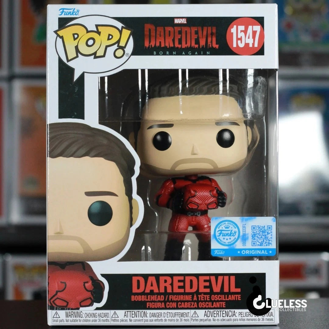 Funko Pop! Marvel Daredevil Born Again - (1547) Daredevil (Unmasked) Special 9cm