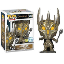 Funko Pop ! Movies Lord Of The Rings - (1487) Sauron Gitd Signore Degli Anelli