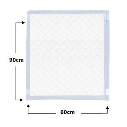 12pz Tappetini Igienici Traversine Assorbenti Cani Gatti Animali 60x60cm/60x90cm