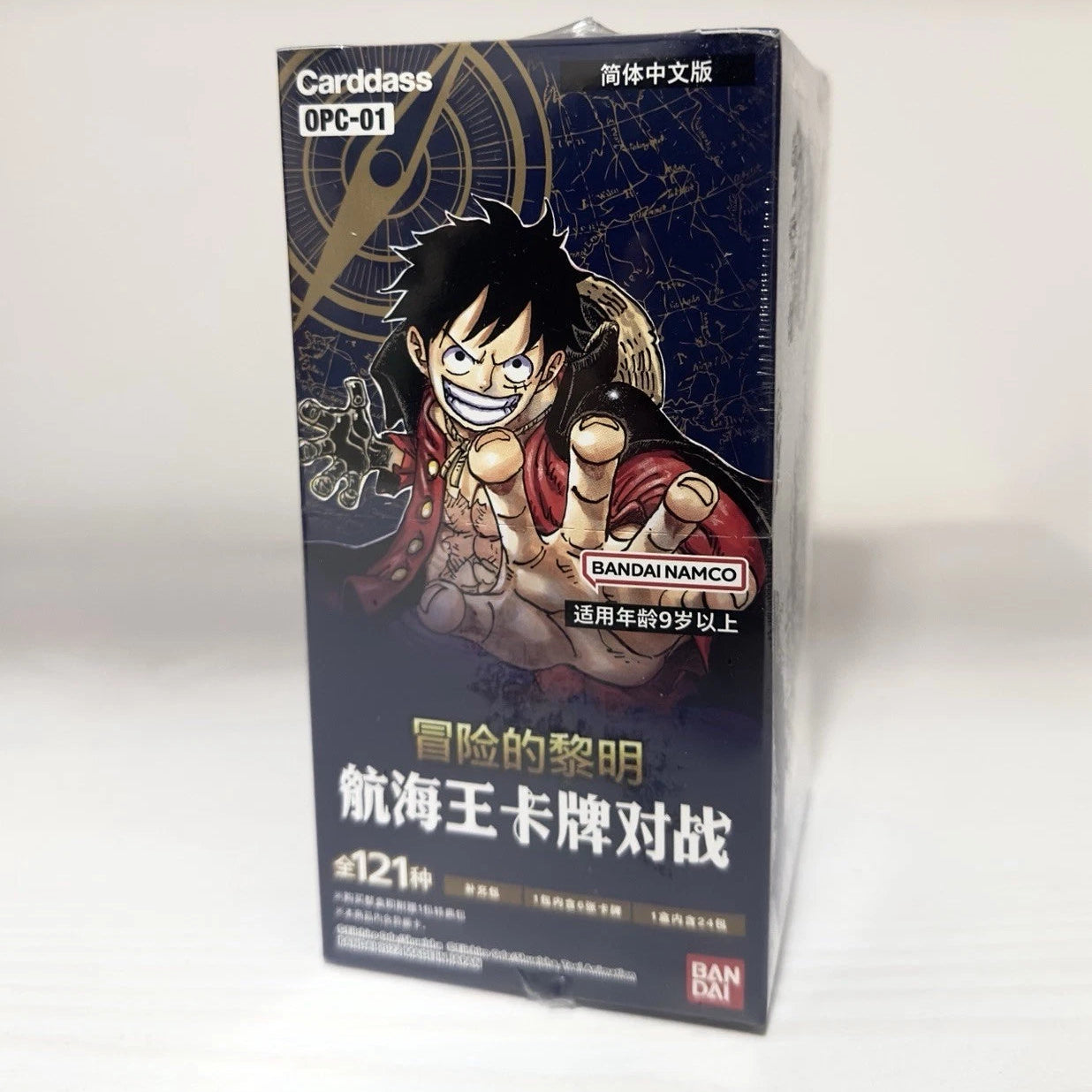 Bandai One Piece Card Game: OPC-01 Romance Dawn - Booster Box CHN - (Prodotto da collezione) (Carte) - Booster Box Nuovo 24 Bustine TCG