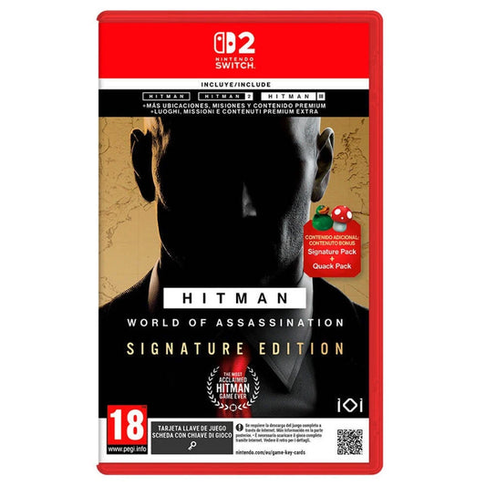 Hitman World of Assassination Signature Edition Nintendo Switch 2 Ita Nuovo