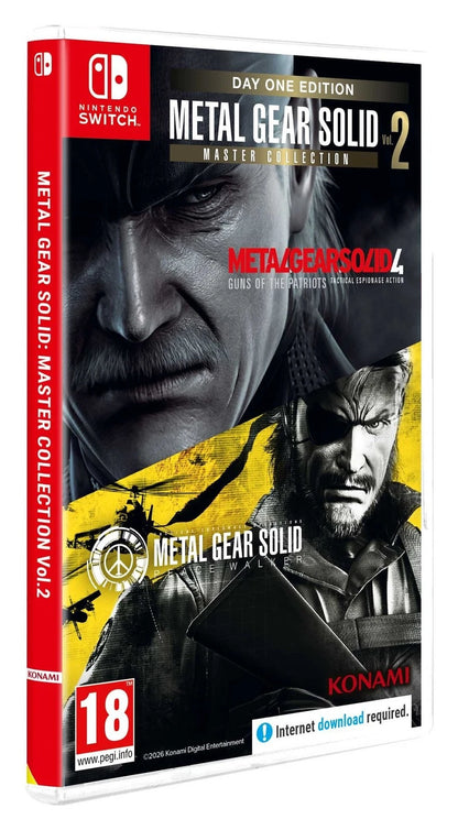 Metal Gear Solid: Master Collection Vol. 2 Day One Edition Nintendo Switch ITA - Nuovo