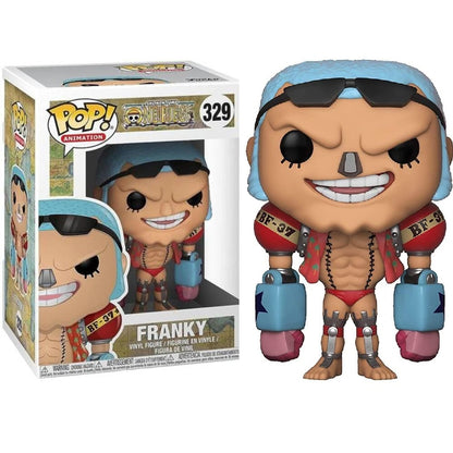 Funko Pop ! Animation - One Piece (329) Franky - Vinyl Figure 9Cm