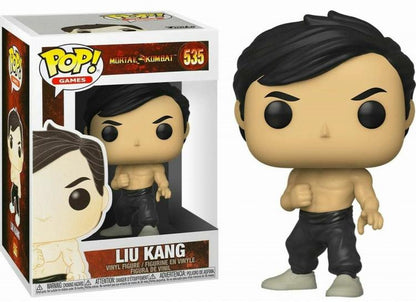 Funko Pop Mortal Kombat 535 - Liu Kang Vinyl Action Figure Statuetta Collezione