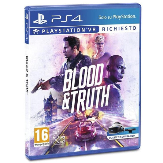 BLOOD & TRUTH PS4 GIOCO VR PLAYSTATION 4 VIDEOGIOCO ITALIANO NUOVO SIGILLATO PAL