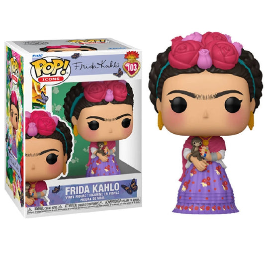 Funko Pop! Icons: Frida Kahlo (103) Frida Kahlo Vinyl Figure 9cm (Preorder)
