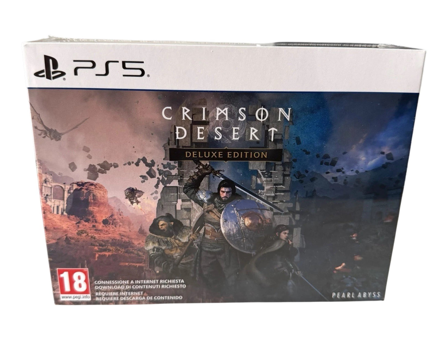 Crimson Desert Deluxe Edition Ps5 Gioco Italiano Playstation 5 Nuovo Steelbook