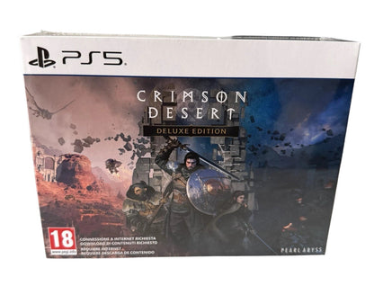 Crimson Desert Deluxe Edition Ps5 Gioco Italiano Playstation 5 Nuovo Steelbook