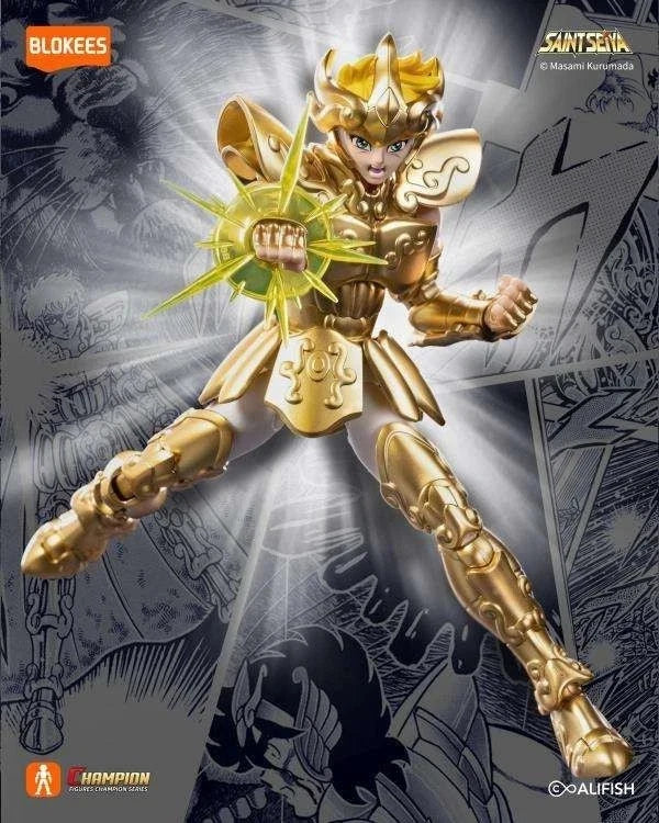 Blokees Saint Seiya: Champion Class (Leo Aiolia) Figure Cavalieri Zodiaco 75003