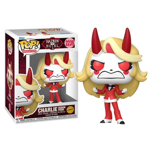 Funko Pop! Animation Hazbin Hotel (2239) Charlie Morningstar (Chase Edition) - Vinyl Figure 9cm