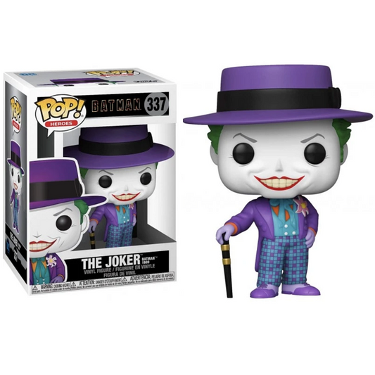 Funko Pop ! Heroes Batman 1989 - The Joker (337) Figure Vinyl 9Cm Jack Nicholson