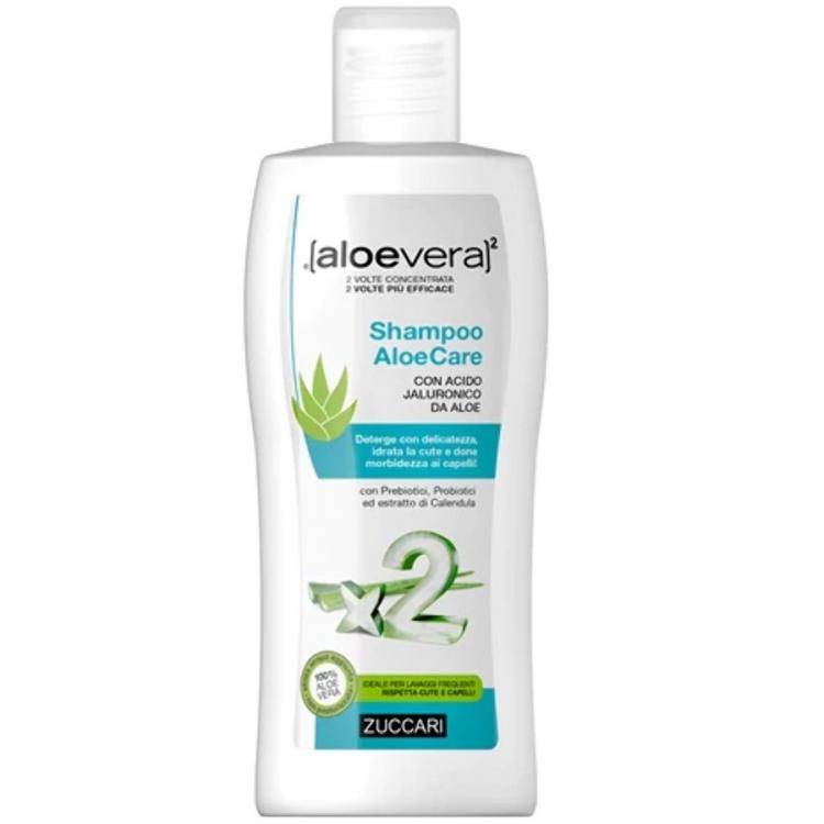 Zuccari Aloe Vera Shampoo Acido Ialuronico Capelli Fragili Spezzati Idrata 200Ml