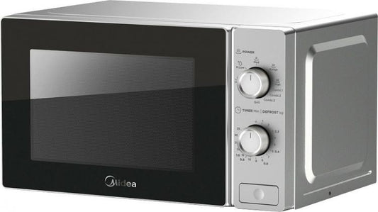 Midea Forno A Microonde Funzione Grill Timer  Grigio Mg720C2At-S 20L 700W
