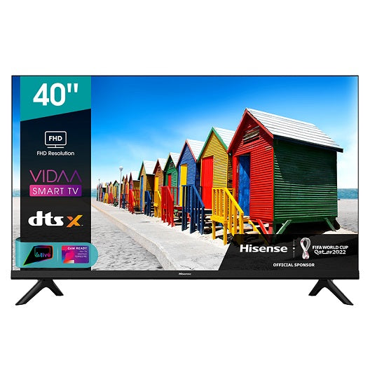 Hisense 40" Smart Tv Full Hd 40A4Cg Android Led Netflix Dazn Disney Prime Nero
