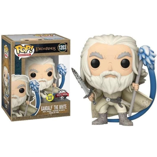 Funko Pop ! Movies Il Signore Degli Anelli - 1203 Gandalf The White Glow Special